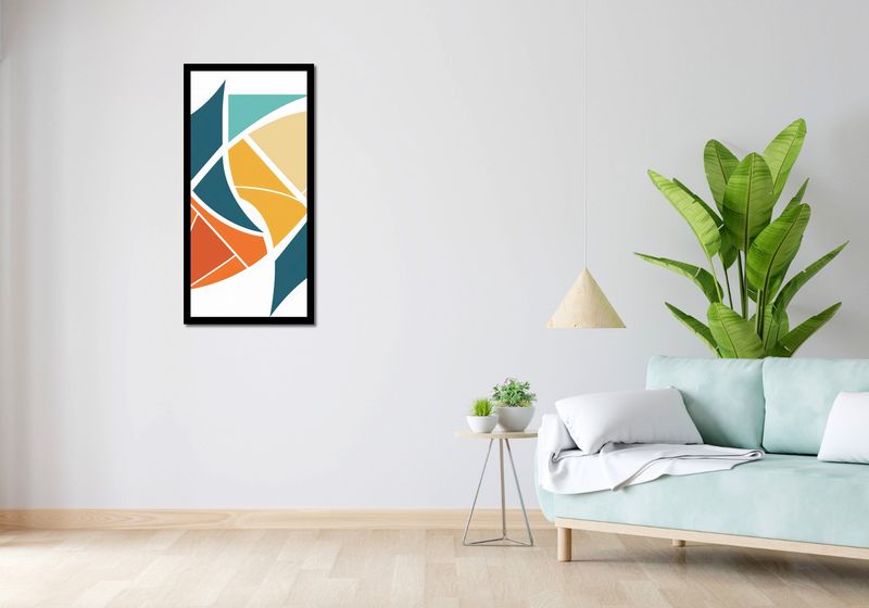 Plakat 50x100cm Geometria Wiatru zdjęcie 4