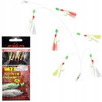 Zestaw Śledziowy Makrela przywieszka 6 x hak nr 12 SABIKI Extra Strong Hook