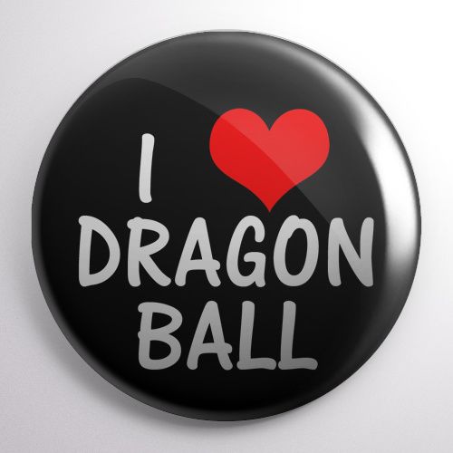 Przypinka I ♥ Dragon Ball na Arena.pl