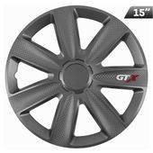 Kołpaki GTX carbon graphite 15", 4 szt.
