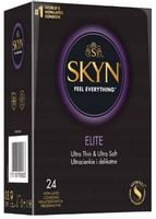 SKYN Elite Nielateksowe Prezerwatywy Ultra cienkie Box 24szt