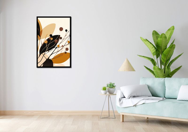 Plakat 61x90,5cm Jesienne Sylwety zdjęcie 4