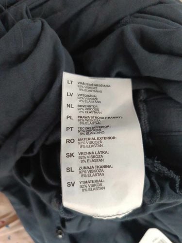 Wygodny Lekki Kombinezon Damski na Krótki Rękaw Granatowy Rozmiar 36 na Arena.pl