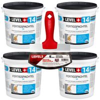 Zestaw Gładź szpachlowa Gotowa 100kg + Skrobak Wybierak LEVEL5 5-210