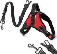 Szelki PIYU do samochodu dla psa uprząż w formie kamizelki L