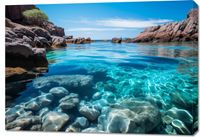 Obraz 100x70cm Krystaliczna Woda