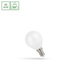 LED KULKA E-14 230V 5,5W COG WW MILKY SPECTRUM
