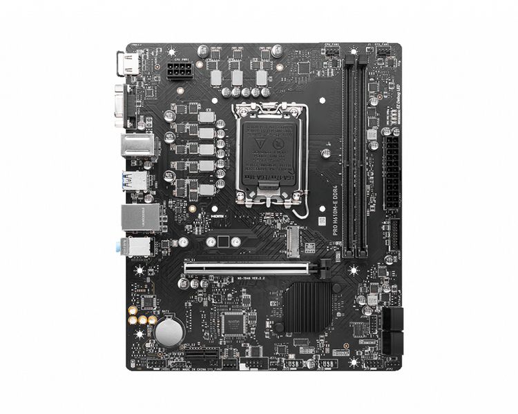 Płyta główna Micro ATX MSI PRO H610M-E zdjęcie 3