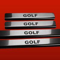 Listwa progowa VOLKSWAGEN GOLF MK6 Stal nierdzewna 304 połysk 4szt