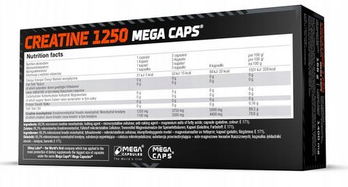 OLIMP CREATINE 120C KREATYNA + WITAMINY MULTIPLE na Arena.pl