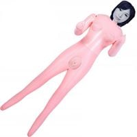 Sex Lalka Dmuchana Azjatka + Pochwa Anus 3D Cyberskóra Wodoodporna Prezent