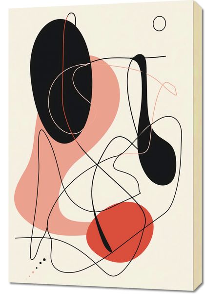 Obraz 60x90cm Wibracje Abstrakcji zdjęcie 1