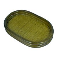 RattaNeo Coral a207 taca olivka rattan naturalny