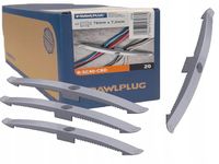 RAWLPLUG Uchwyt Pałak Kabłąkowy podwójny 234x76mm 20szt Kablowy