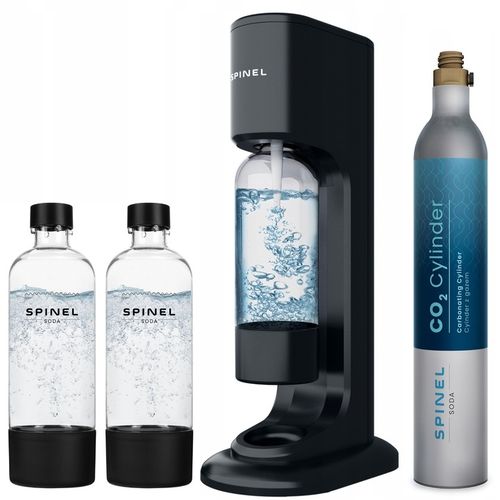 SATURATOR SPINEL SODA BubbleON DO GAZOWANIA WODY - 2x BUTELKI SPINELSODA na Arena.pl