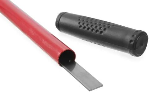 Skrobak do płyt grillowych, 100x320 mm HENDI, ze stali węglowej do grilla na Arena.pl