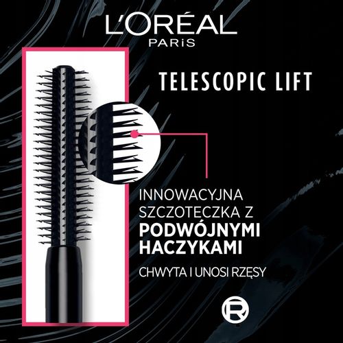 Tusz do rzęs L'OREAL PARIS Telescopic Lift na Arena.pl