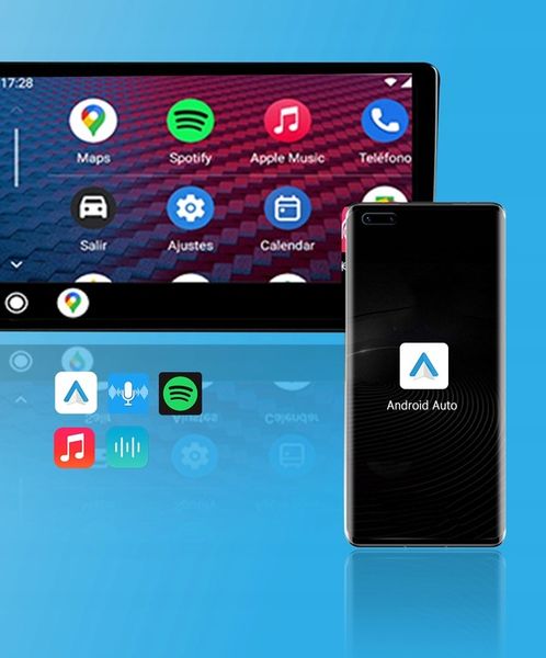 Bezprzewodowy Adapter Mini USB CarPlay do iPhone iOS ANDROID AUTO zdjęcie 7