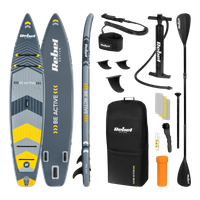 Deska SUP PRO Touring pompowana z siedziskiem do pływania 381 cm zestaw