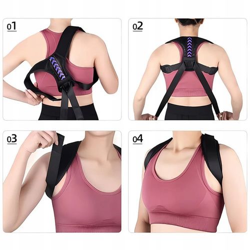 PAJĄCZEK NA PROSTE PLECY KOREKTOR WAD POSTAWY PROFESJONALNY GEARZ ROZMIAR M na Arena.pl