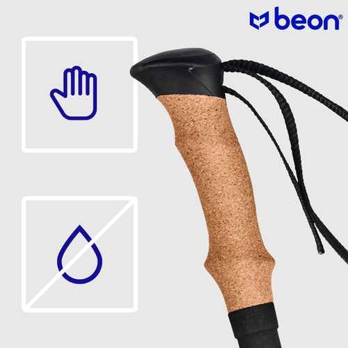 KIJE TREKKINGOWE SKŁADANE REGULOWANE KIJKI W GÓRY TURYSTYCZNE BEON FOLD na Arena.pl