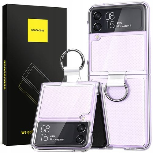 ETUI CASE DO GALAXY Z FLIP 4 CLEAR RING + FOLIA na Arena.pl