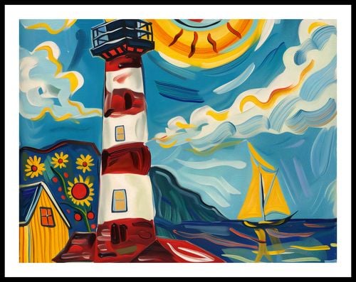 Plakat 65x50cm Żywa Przystań na Arena.pl