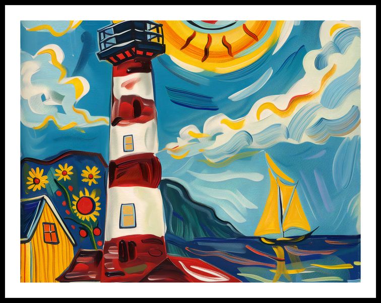 Plakat 65x50cm Żywa Przystań zdjęcie 3