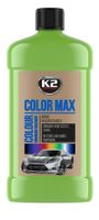 K2 COLOR MAX Koloryzujący wosk nabłyszczający, 500 ml, jasnozielony