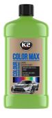 K2 COLOR MAX Koloryzujący wosk nabłyszczający, 500 ml, jasnozielony