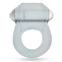 oxballs glowdick pierścień led z wibracjami silikon przezroczysty