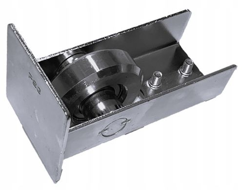 WÓZEK WÓZKI ROLKI DO BRAMY PRZESUWNEJ 80x80 ZESTAW DO SZYNY 80 ROLKA na Arena.pl