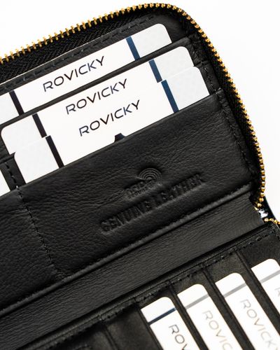 portfel damski skórzany rh-25-1-rs-5395 black na Arena.pl