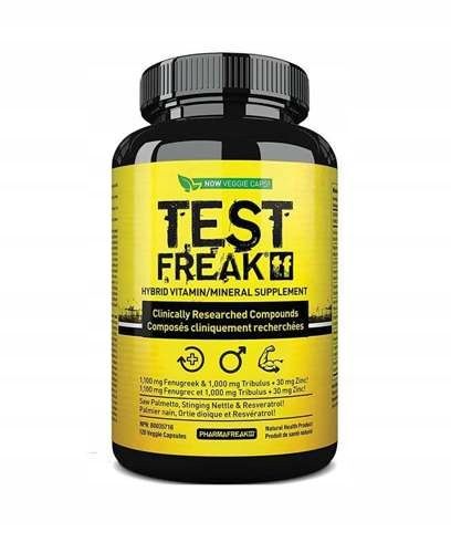 PHARMAFREAK TEST FREAK BOOSTER TESTOSTERON 120k na Arena.pl