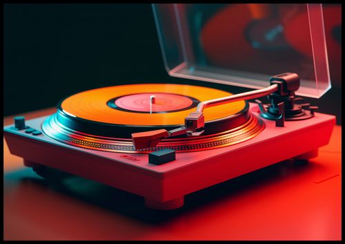 Plakat 100x70cm Retro Granie na Arena.pl