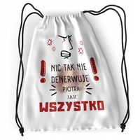 Plecak Sportowy Szkolny Dla Piotra Syna Dziecka Z Nadrukiem Ze Zdjęciem