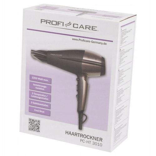 NIEMIECKA PROFESJONALNA SUSZARKA WŁOSÓW JONIZACJA ZIMNY NAWIEW IONIC 2200W na Arena.pl