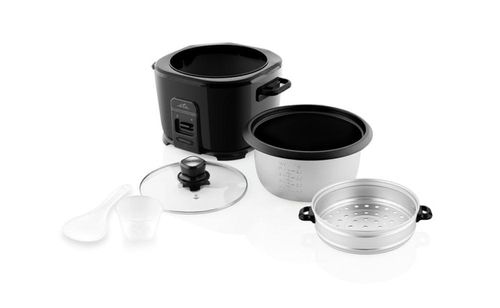 GARNEK DO GOTOWANIA RYŻU WARZYW RYŻOWAR 1,8 PAROWAR ELEKTRYCZNY RICE COOKER na Arena.pl