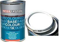 CZYSTO BIAŁY LAKIER BAZA DO AUT 1 LITR TROTON 733