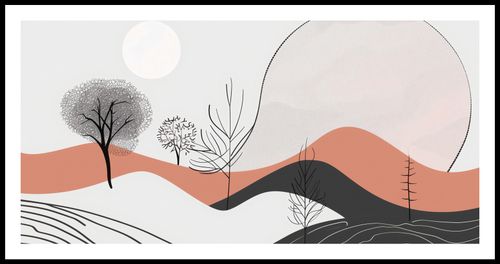 Plakat 91,3x44,5cm Półcień Widoku na Arena.pl