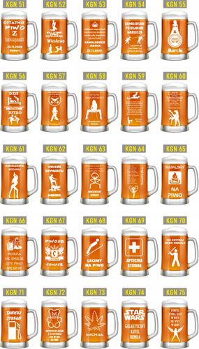 duży KUFEL do Piwa na PREZENT z GRAWEREM napisem na Arena.pl