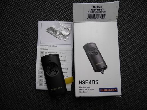 Pilot Hormann HSE 4 BS - BiSecur - Czarny matowy na Arena.pl