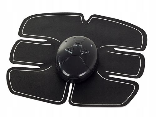 ELEKTROSTYMULATOR MIĘŚNI BRZUCHA MASAŻER EMS na Arena.pl