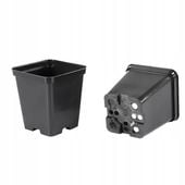 Doniczka produkcyjna czarna 9 cm 0,5l 100 sztuk do rozsady pomidora P9