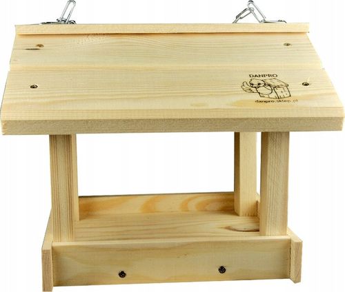 Karmnik dla ptaków do samodzielnego montażu – solidny, drewniany na Arena.pl