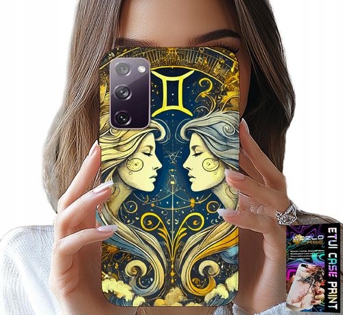 ETUI DO SAMSUNG GALAXY S20 FE - ZNAK ZODIAKU, BLIŹNIĘTA ASTRONOMIA CASE na Arena.pl