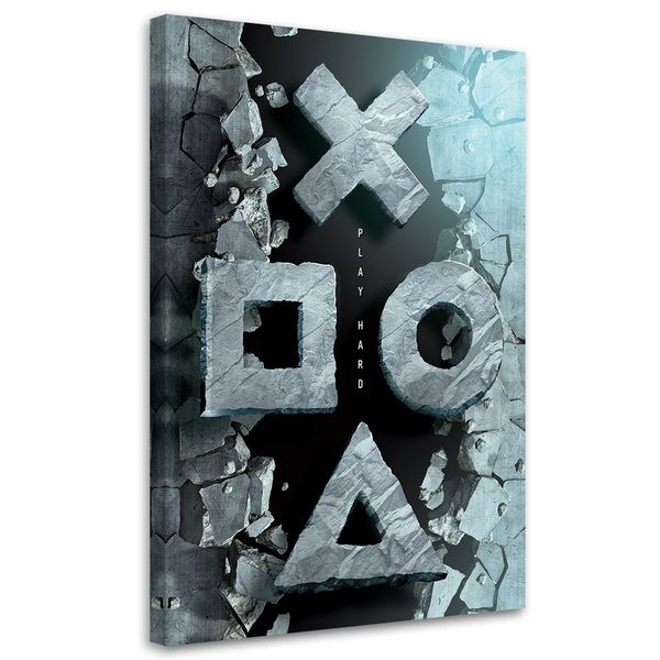 Emaga Obraz na płótnie, Przyciski do kontrolera - 70x100 zdjęcie 1