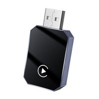 CarPlay Wireless Box 2 w 1 Bezprzewodowy adapter samochodowy Android Auto