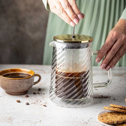 zaparzacz tłokowy do kawy/herbaty termiczny 1000ml klausberg kb-7767 na Arena.pl