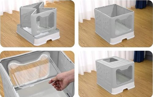 Duża Kuweta dla KOTA Zamknięta Kryta Zamykana z Szufladą z Łopatką XXL na Arena.pl